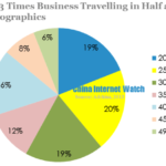 2 or 3 times business travelling in half a year demographics