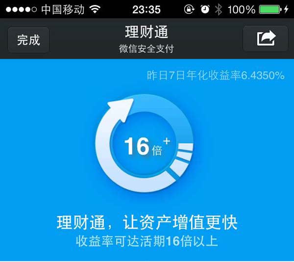 WeChat Li Cai Tong