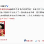 Sina Weibo Promoted Posts example